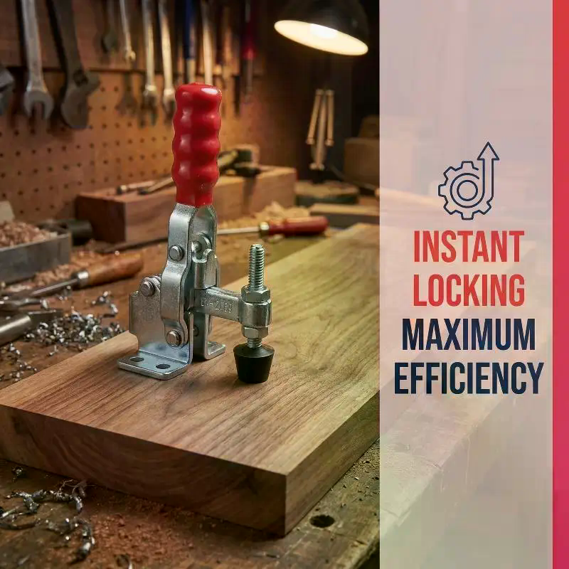 Tools For Woodworking Workshop - Vertical Quick Release Clamp Heavy Duty