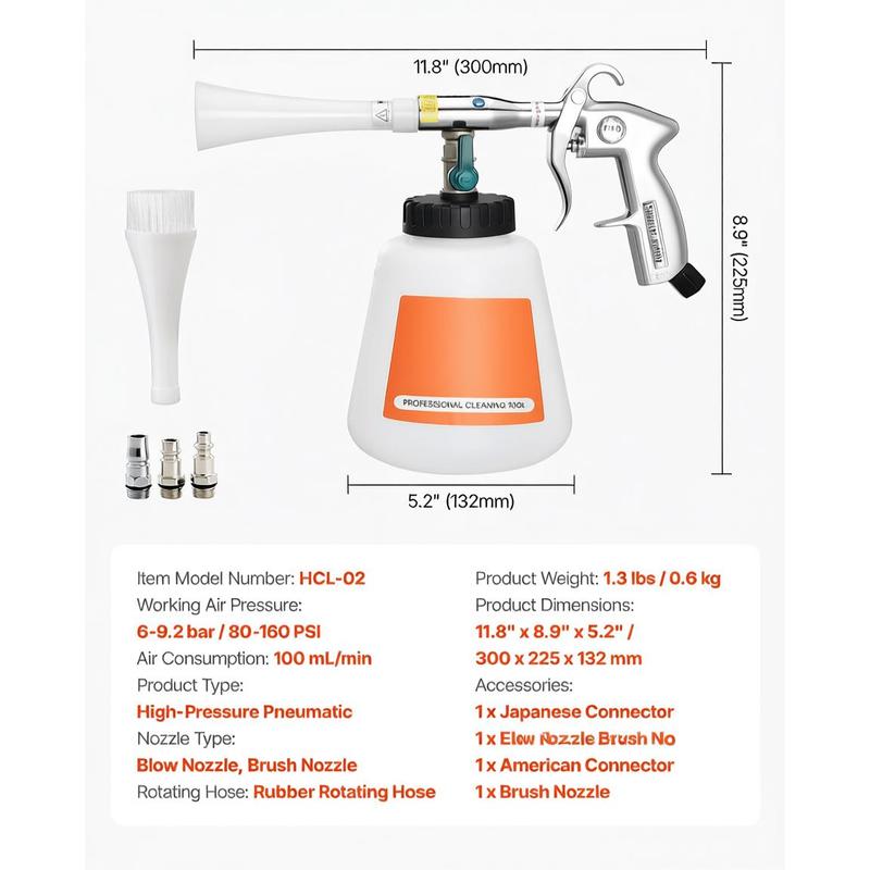 Vortex Interior Cleaner 1L Bot - Car Workshop Tools And Equipment 리뷰 및 가격