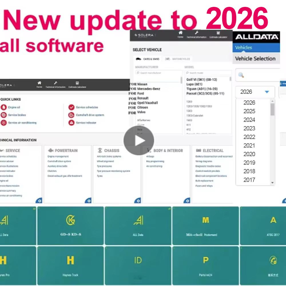 2026 Alldata Online Software A - Workshop Tools Diagram 리뷰 및 가격