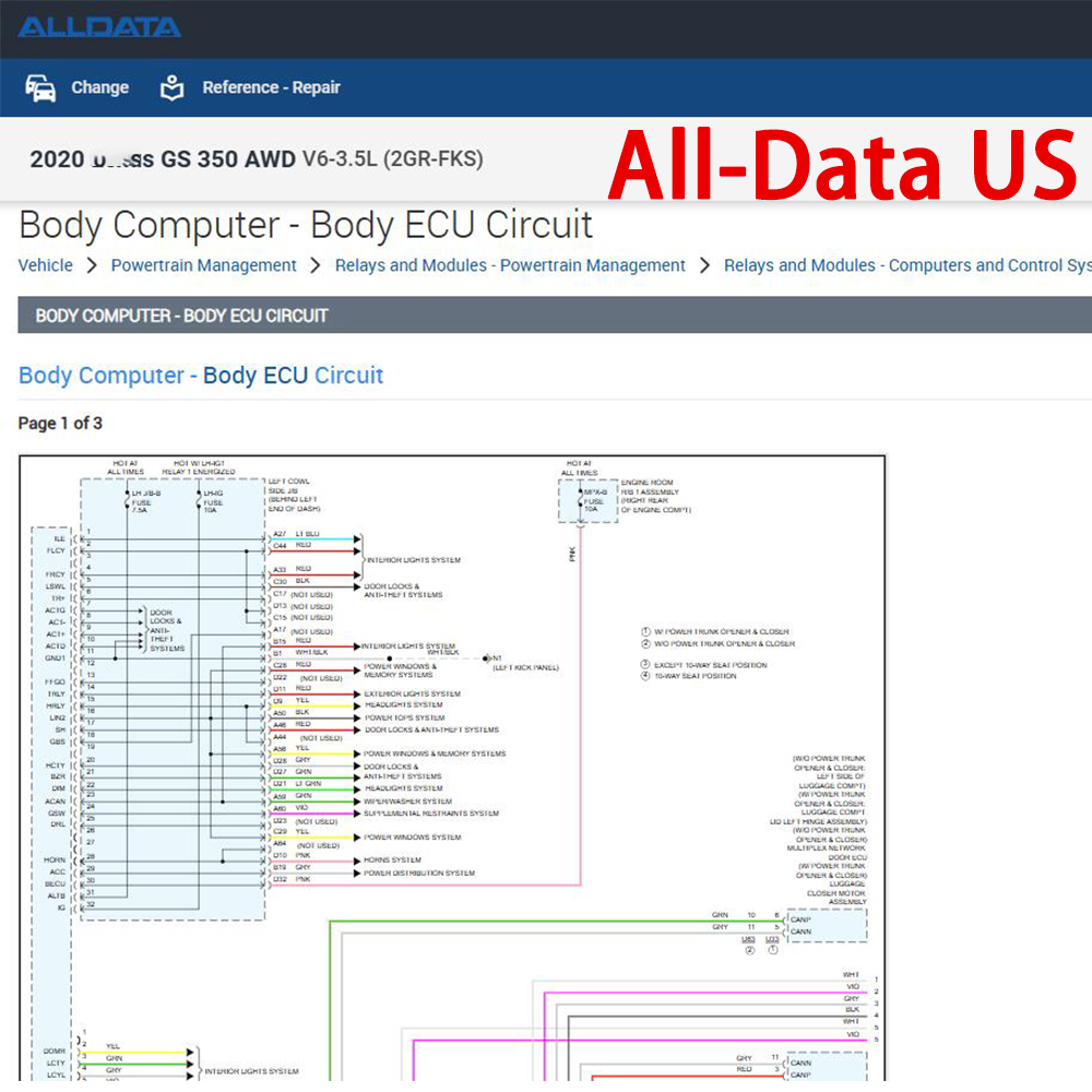 2026 Alldata Online Software A - Workshop Tools Diagram 리뷰 및 가격