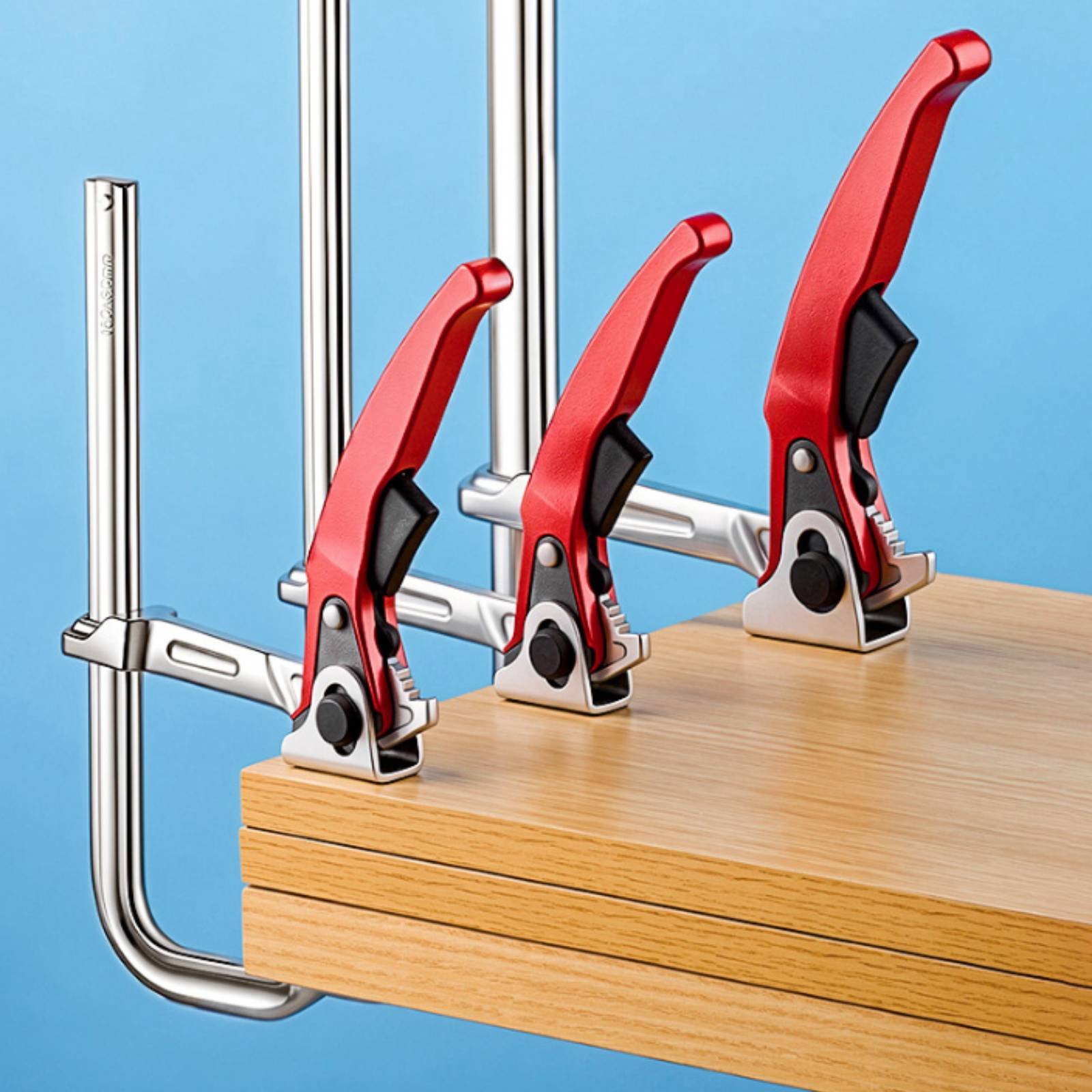 2 Pieces Ratchet F Clamp Indus - Tools For Woodworking Workshop 리뷰 및 가격