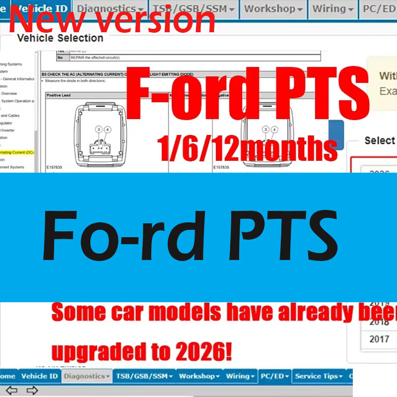 2026 Online Account for F-ord  - Workshop Tools Diagram 리뷰 및 가격
