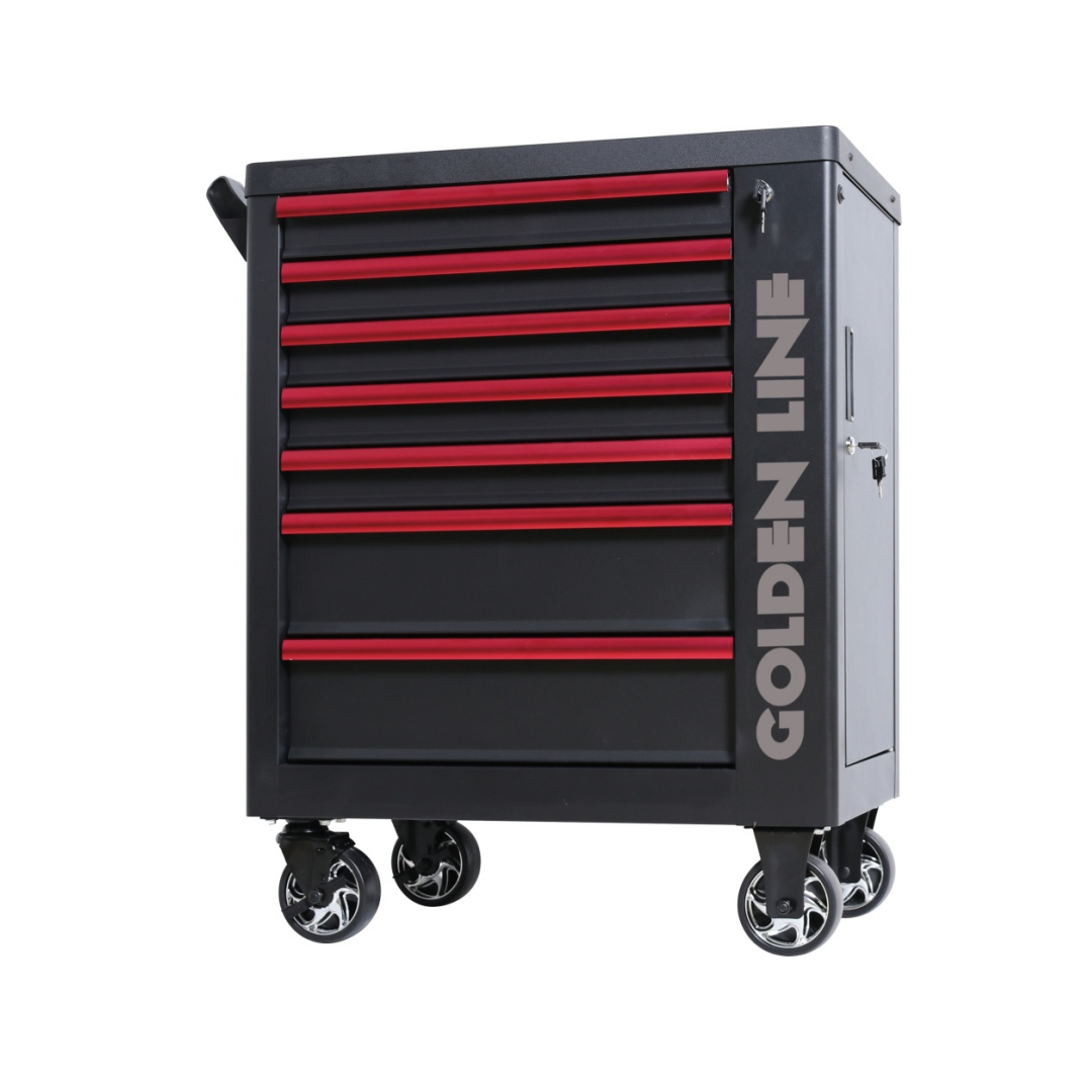7 Drawers Workshop Rolling Met - Tools Trolley For Workshop 리뷰 및 가격