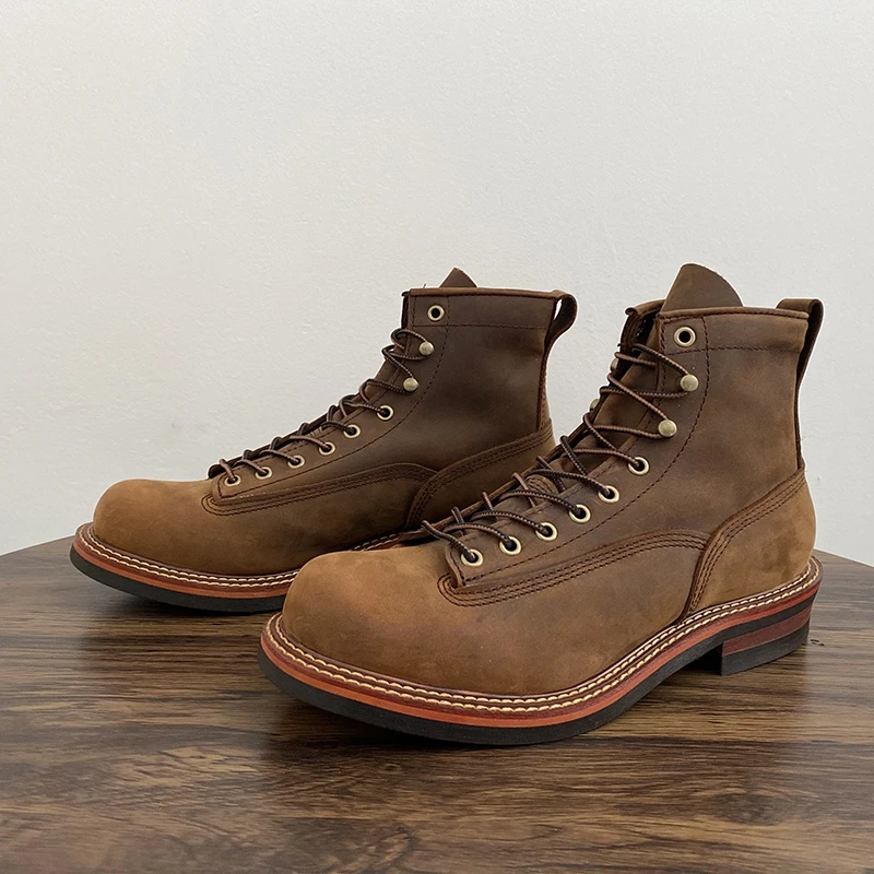 Vintage British Men Ankle Boot - Tools Work 리뷰 및 가격