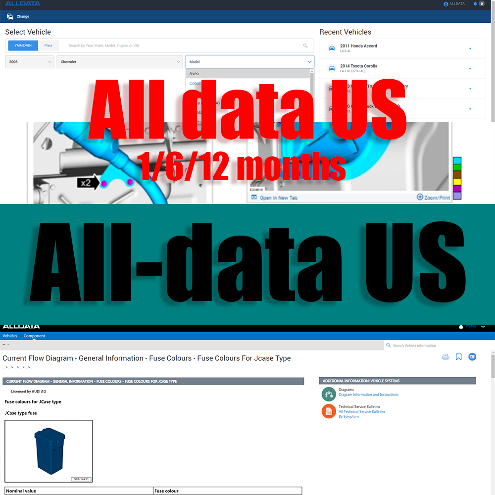 2026 Alldata US Full Version O - Workshop Tools Diagram 리뷰 및 가격