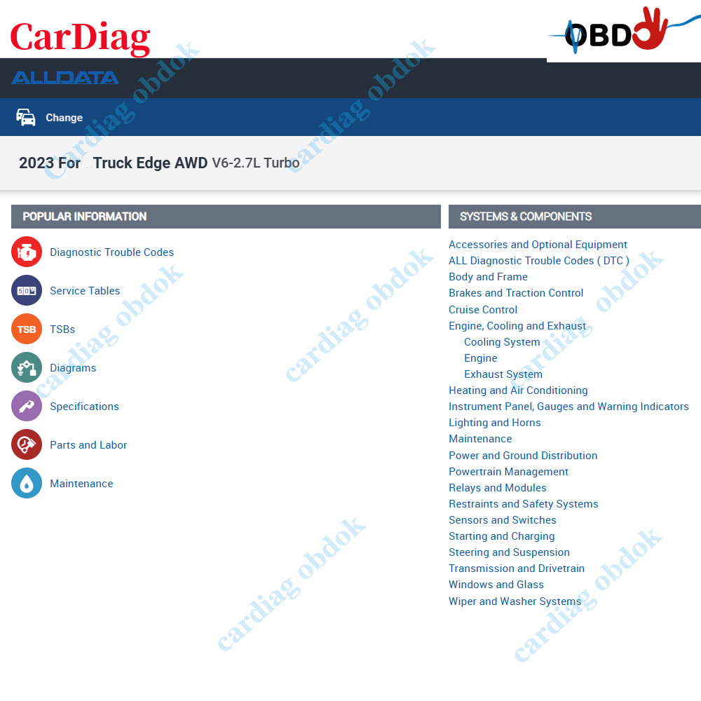 2026 Alldata US Online Softwar - Workshop Tools Diagram 리뷰 및 가격