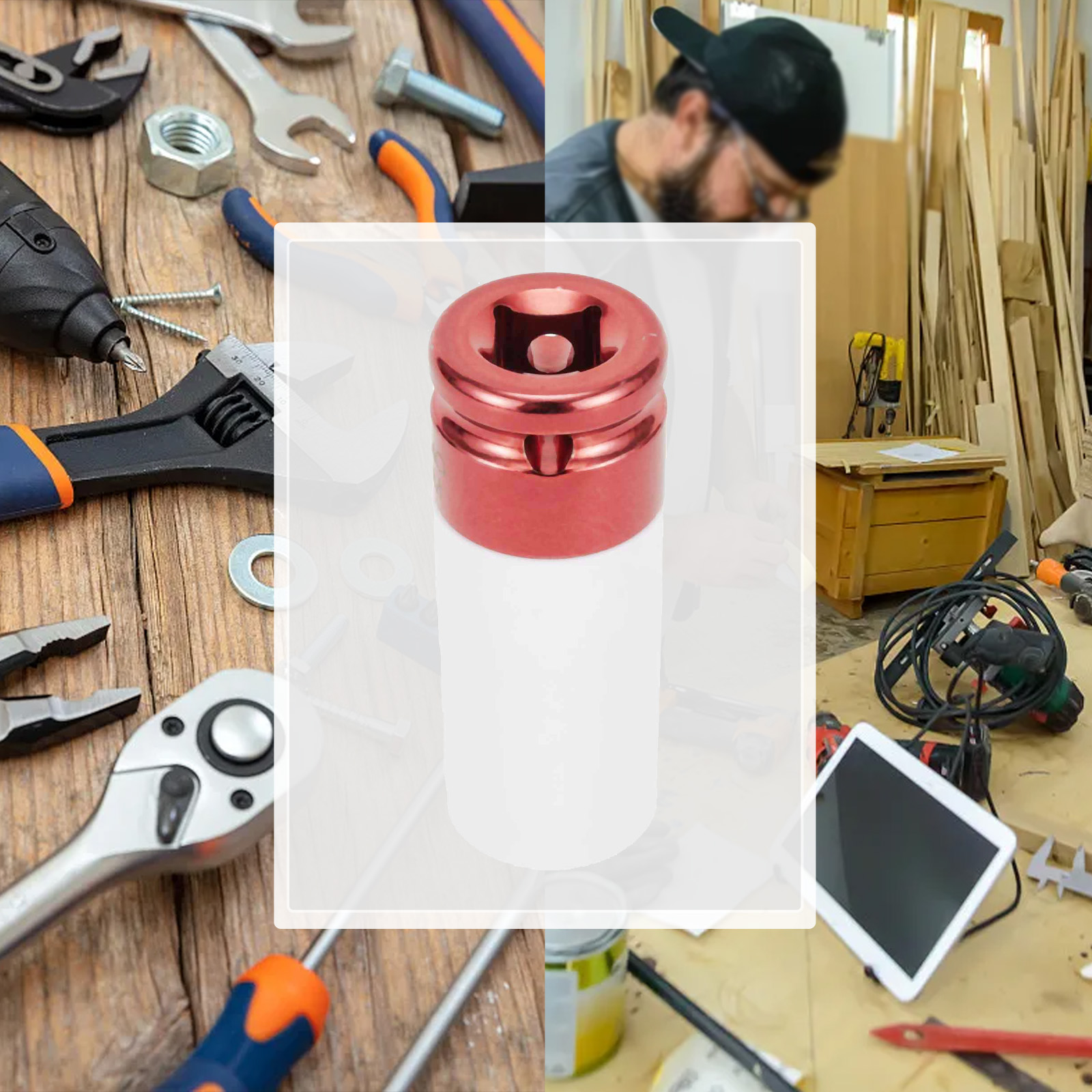 1Pc Metal Socket 17mm 19mm 21m - Car Workshop Tools And Equipment 리뷰 및 가격