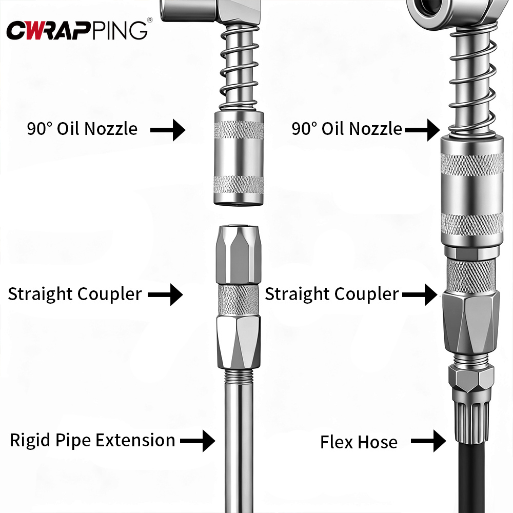 Grease Gun Adapter 90 Degree C - Car Workshop Tools And Equipment 리뷰 및 가격