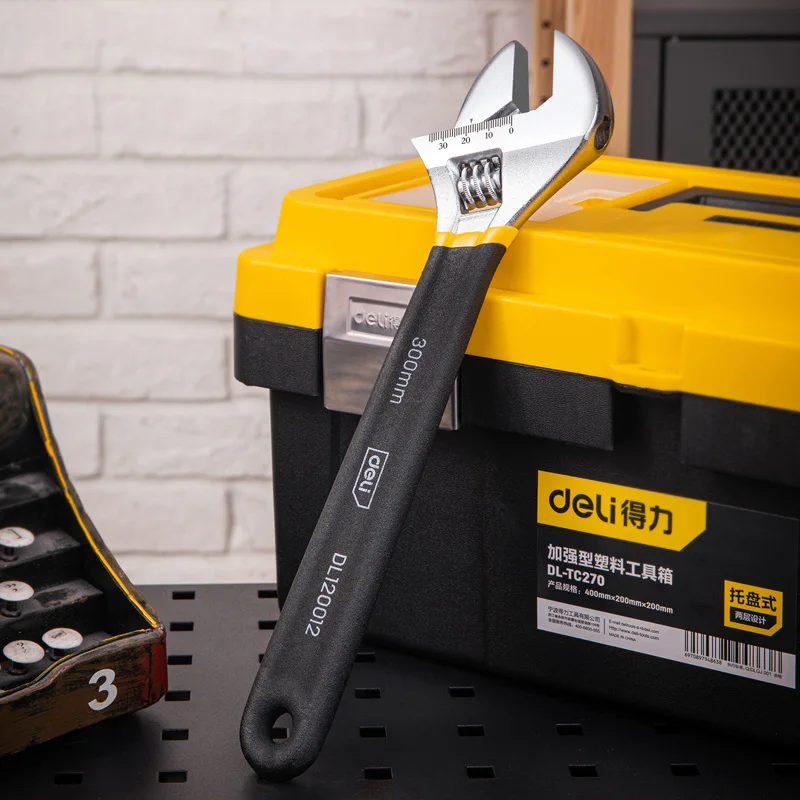Deli Adjustable Wrench Car Bic - Car Workshop Tools And Equipment 리뷰 및 가격