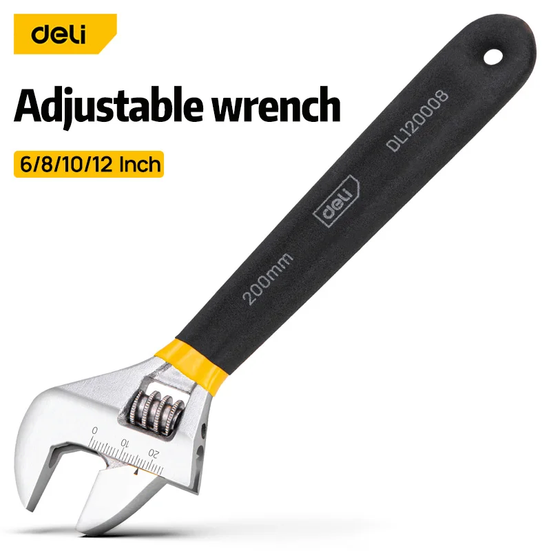 Deli Adjustable Wrench Car Bic - Car Workshop Tools And Equipment 리뷰 및 가격