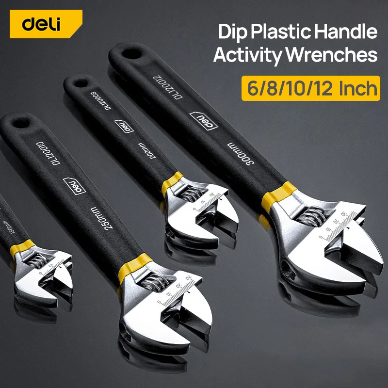 Deli Adjustable Wrench Car Bic - Car Workshop Tools And Equipment 리뷰 및 가격