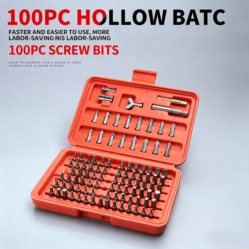 100PCS Screwdriver Bit Set, Ho - Car Workshop Tools And Equipment 리뷰 및 가격