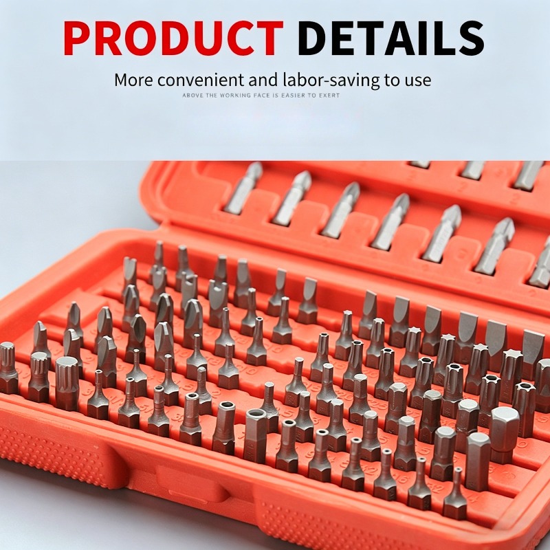 100PCS Screwdriver Bit Set, Ho - Car Workshop Tools And Equipment 리뷰 및 가격