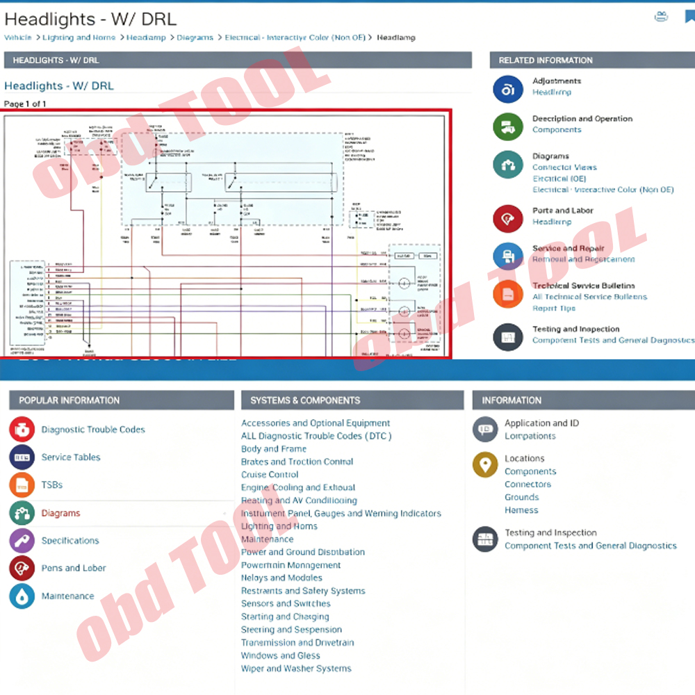 ALLDATA EU 2027  Online Accoun - Workshop Tools Diagram 리뷰 및 가격