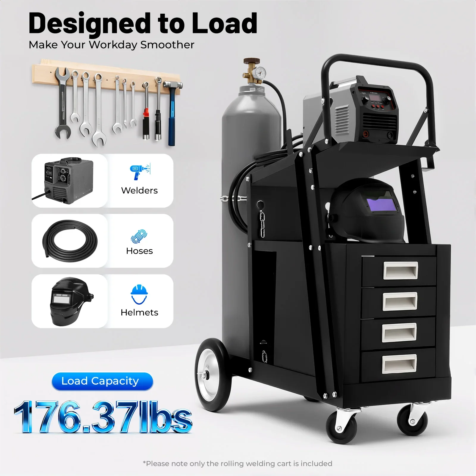 Rolling Welding Cart with Comf - Tools Trolley For Workshop 리뷰 및 가격