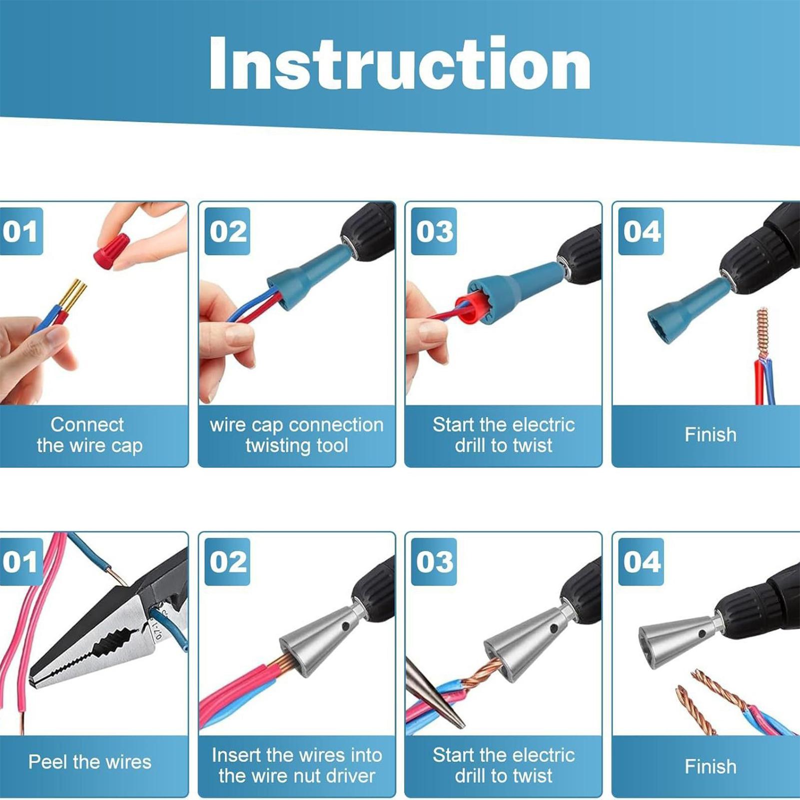 Wire Nut Twister Twist Connect - Tools Work 리뷰 및 가격